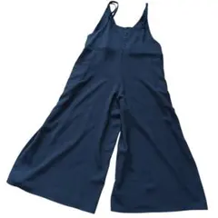 スタジオクリップ ブラック Vネック サロペット 2way　L