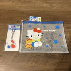 即購入◎ 韓国　ダイソー　キティポーチ＆チャームセット！③