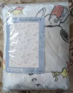 スヌーピー/フランネルブランケット 140x200cm