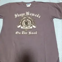 浜田省吾　新品未開封品　浜田島限定TシャツLサイズON THE ROAD1982 浜田省吾 新品未開封品 浜田島限定TシャツLサイズON THE