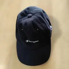 Champion 黒 キャップ　秋冬物のサムネイル
