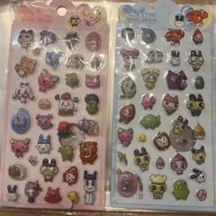 たまごっち きゅんポップシール ぷくぷくシール 2枚セット