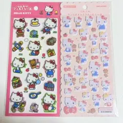 ハローキティ キャラクターシール 2シートセット