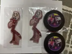 ハズビンホテル コースター2点 アクスタ2点