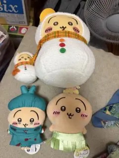 映画ちいかわ ぬいぐるみ うさぎ 4点 プライズ エニマイくじ ハロウィン