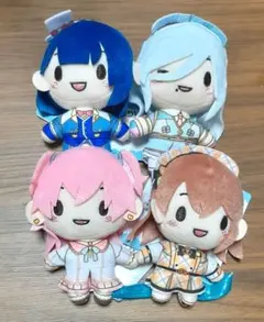 プロセカ　ふわぷち マスコット　サンリオ　モモジャン　全4種セット　ぬいぐるみ