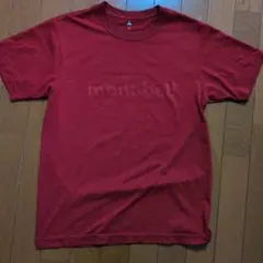 赤色 Sサイズ Tシャツ mont-bell