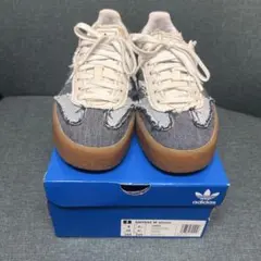 adidas SAMBAE W atmos pink Stacked Denim