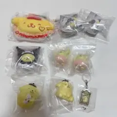サンリオ ポムポムプリン ガチャガチャ カプセルトイ はま寿司 めじるし
