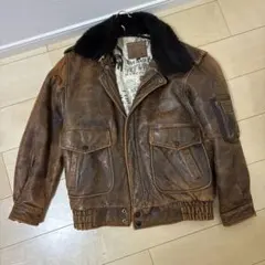 90s レザージャケット