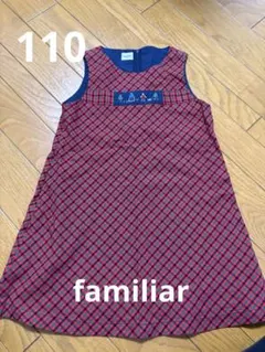 familiar ノースリーブワンピース 110cm