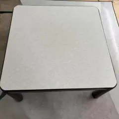 正方形こたつテーブル　ライトグレー