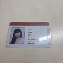 TWICE NINA タレントカード