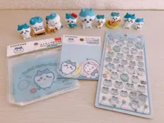 ちいかわ　ハチワレ　12点セット　ボンドロ　ステッカー　フィギュア　ソフビ