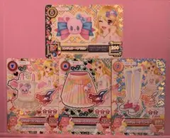 アイカツカード エンジェリーベアコーデ4枚セット 星宮いちご