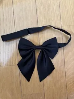 ブラックリボン・ネクタイ 黒