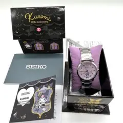 SEIKO Kuromi デザイン時計 コラボウォッチ クロミ 20周年 L - メルカリ