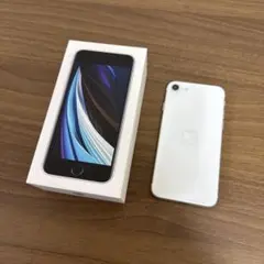 【美品】 iPhone SE 第2世代 64GB ホワイト SIMフリー 本体