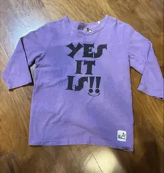 go slow caravan パープル Tシャツ YES IT IS!!のサムネイル