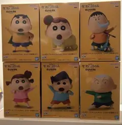 しん次元！クレヨンしんちゃん 超能力大決戦 カスカベ防衛隊フィギュア 6種セット