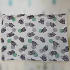 ハリネズミ柄 ブランケット 毛布 ひざ掛け