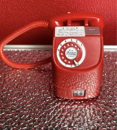 公衆電話　コレクション　年代1971 赤電話機　ミニチュア