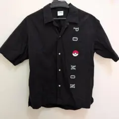 ポケモン 半袖シャツ 黒