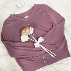 《美品》ピンクカーディガン