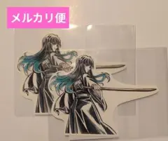 鬼滅の刃　WEBSHOPくじ　時透無一郎　F賞ステッカー　2枚