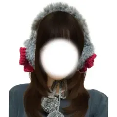 イヤーマフ 赤