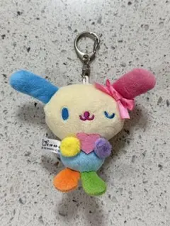 サンリオ ウサハナ ぬいぐるみキーホルダー ハート