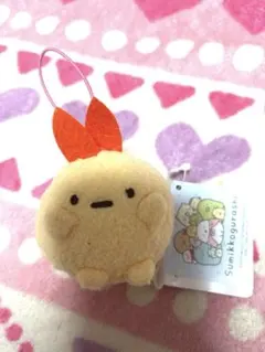 すみっコぐらし えびふらいのしっぽ キーホルダー ぬいぐるみ マスコット