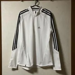 adidas RESPONSE ハーフジップ 長袖トップス メンズ Ｌ メッシュ