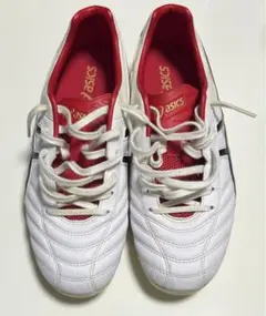 asics DS LIGHT サッカーシューズ ホワイト/レッド