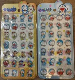 ドラえもん 立体シール 2枚セット 硬いシール