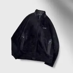 モンベル クリマエアジャケット ボアフリース ブラック L