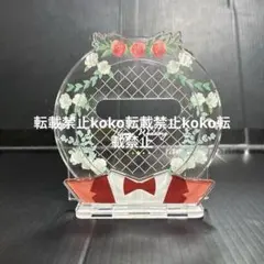 日*0様 キャラ福くじ ガーデンウエディング 缶バッジアクリルフレーム