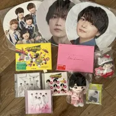 なにわ男子　うちわ　ボンボヤージュ　まとめ売り　西畑大吾　ぬいぐるみ　cd