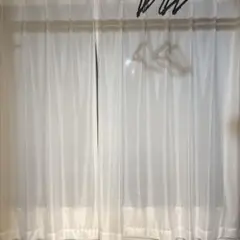 ホワイト レースカーテン 100×176 ニトリ 遮熱レースカーテン