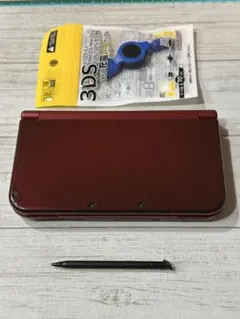 New ニンテンドー3DS LL メタリックレッド 上画面IPS液晶