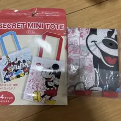 シークレットミニトート　ミッキー　ディズニーストア