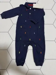 Ralph Lauren ネイビー ロンパース 75cm