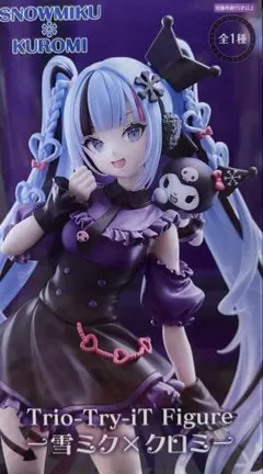 Trio-Try-iT Figure 雪ミク x クロミ フィギュア