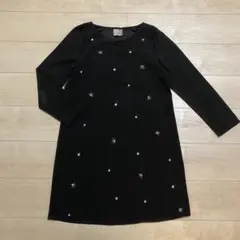 最終値下げ Tocco Closet 薄手　ビジュー キラキラ　ワンピース