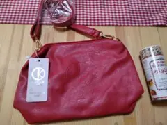 F. KELLEY JAPAN ショルダーバッグ レッドのサムネイル
