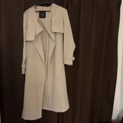 ベージュ トレンチコート nano・universe
