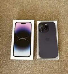 Apple iPhone14pro ディープパープル　256GB simフリー