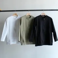 AUGUSTE-PRESENTATION 超度詰め天竺 スモッグ プルオーバー