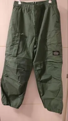 GU undercoverコラボ　M カーゴパンツ オリーブグリーン ポケット付