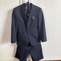 ネイビー ストライプ フォーマルスーツ 120cm